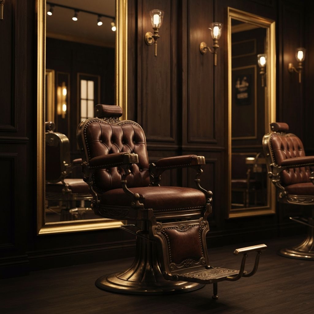 Klassieke barberstoel